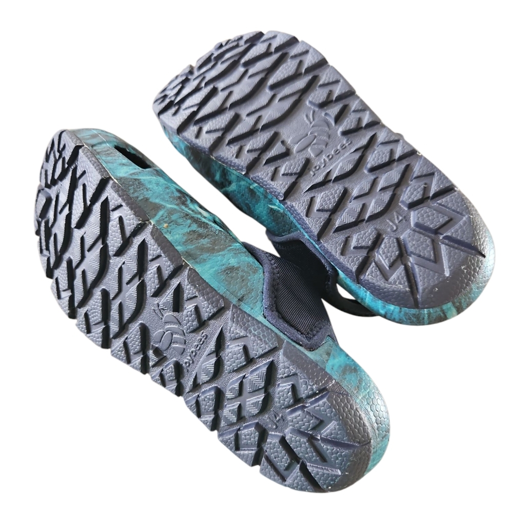 Joybees Size 4‎ Kids Blue Water Shoes Clogs New - Picture 4 of 5